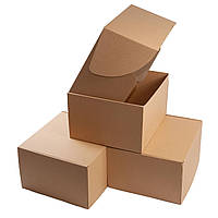 Упаковочные коробки 320x290x190 бурые. Крафтовые коробки.