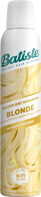 Сухий шампунь для світлого волосся Batiste Brilliant Blonde 200 мл