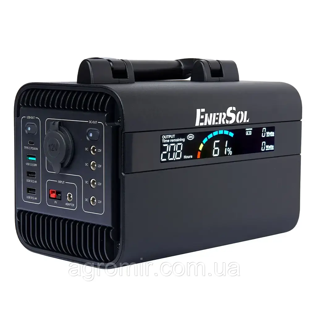 Портативное зарядное устройство EnerSol EPB-600