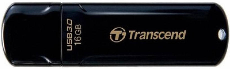 Накопичувач Transcend  16GB USB 3.1 Type-A JetFlash 700 Black, фото 1