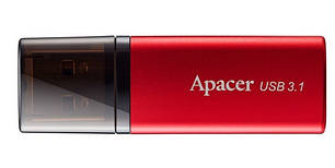 Накопичувач Apacer 128GB USB 3.1 Type-A AH25B Red, фото 1