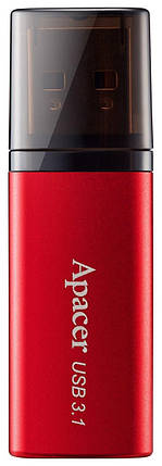 Накопичувач Apacer 32GB USB 3.1 Type-A AH25B Red, фото 1