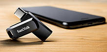 Накопичувач SanDisk 128GB USB 3.1 Type-A + Type-C Ultra Dual Drive Go, фото 6