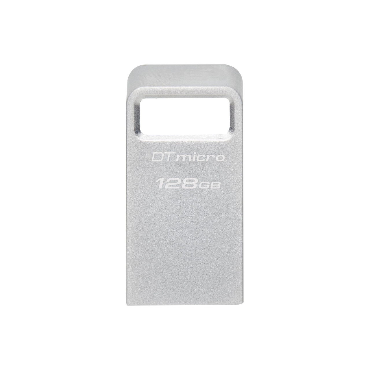 Накопичувач Kingston  128GB USB 3.2 Type-A Gen1 DT Micro R200MB/s Metal