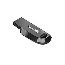 Накопичувач SanDisk 64GB USB 3.2 Type-A Ultra Curve Black, фото 4