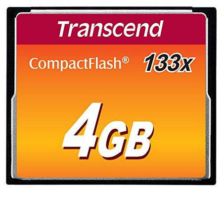 Карта пам'яті Transcend CF 4GB 133X, фото 1