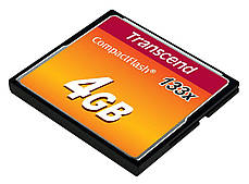 Карта пам'яті Transcend CF 4GB 133X, фото 3
