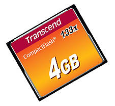 Карта пам'яті Transcend CF 4GB 133X, фото 4