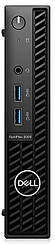 Комп'ютер персональний неттоп DELL OptiPlex 3000 MFF, Intel i3-12100T, 8GB, F256GB, UMA, WiFi, кл+м, Lin