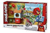 Игровой набор Angry Birds Pig City Build 'n Launch, Город свиней