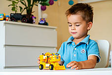 Конструктор-трансформер Super Wings — Small Blocks 2-in-1 Buildable Transforming Vehicle Donnie, Донні (EU385007), фото 3