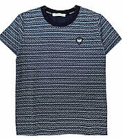Синяя футболка для мальчика 110-116 см Breeze
