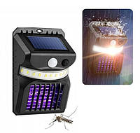 Лампа от насекомых и комаров ловушка на солнечной батарее уничтожитель насекомых москитов мух