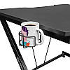 Стіл Trust GXT711X DOMINUS DESK BLACK, фото 8