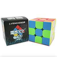 Кубик рубика 3х3 Moyu meilong 3C Stickerless Без Наклеек Цветной пластик Скоростной Головоломка