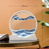 Уцінка! Картина-антистрес "Піски, що рухаються 3D" (Moving Sandscapes). 25 см., фото 4