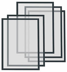 Рамки магнітні A4 чорні Magnetofix Frame Black Set