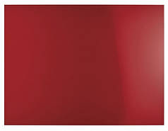 Дошка скляна магнітно-маркерна 1200x900 червона Magnetoplan Glassboard-Red