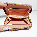 Гаманець маленький на блискавці з декором кот 09, фото 5