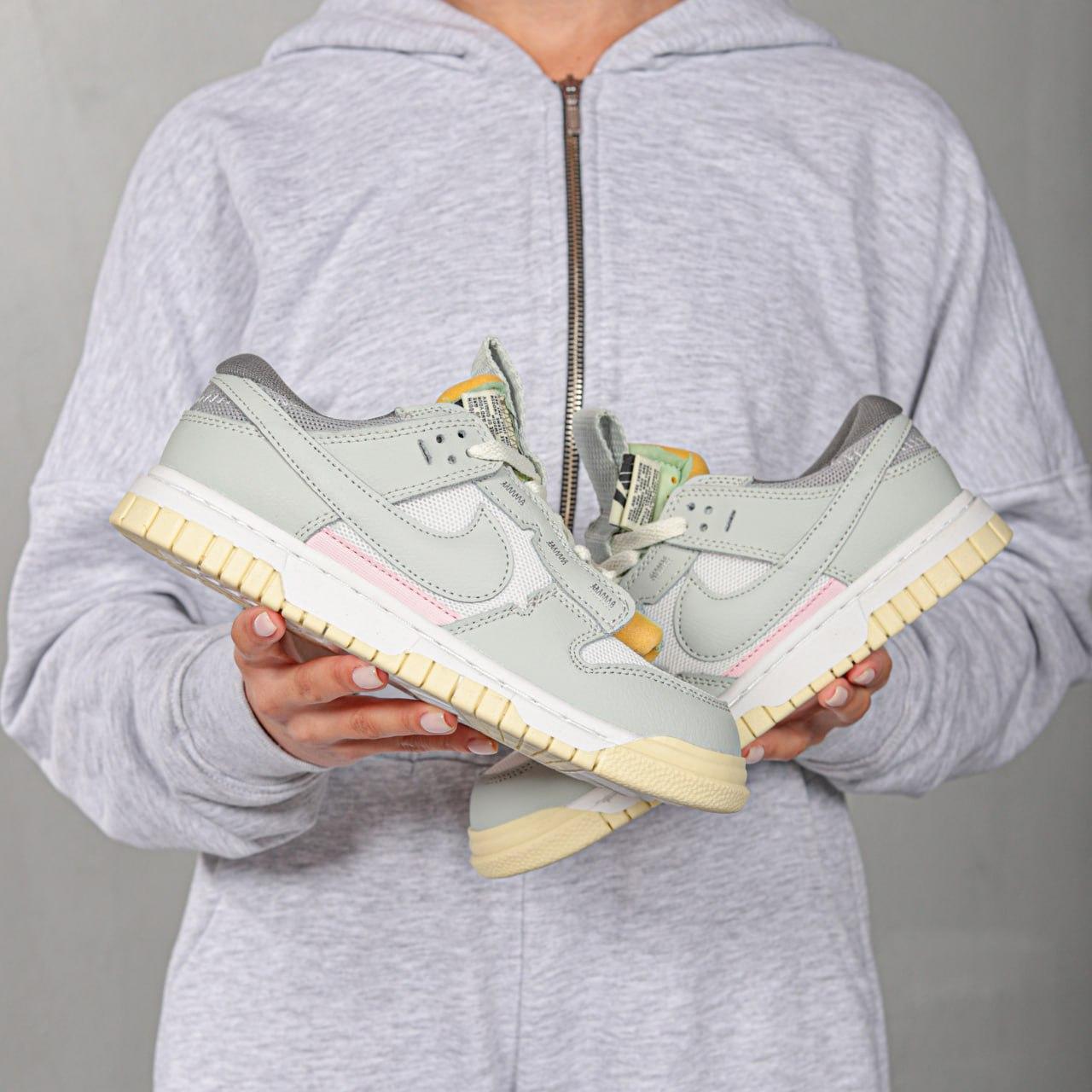 Кросівки Nike Air Dunk Jumbo Grey / Найк Аїр Данк Джумбо Сірі