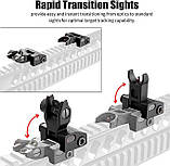 Мушка та Цілик Westlake Tactical R121 Fiber Optics, фото 5