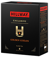 Чай черный Hillway Golden Ceylon 100 пакетов (Хилвей)