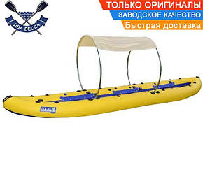 Тент для байдарки тент сонцезахисний для каяка Tent Kayk тент від сонця на каяк шириною 60-120 см h=110 см