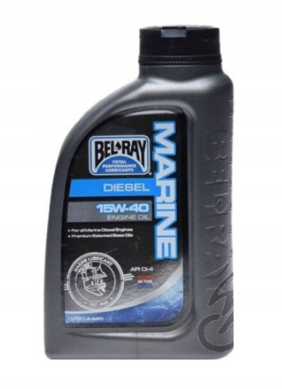 Моторна олія Bel-Ray Marine Diesel 4T 15W-40 1L
