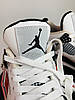 Жіночі чоловічі кросівки Nike Air Jordan 4 Retro Military black Premium Найк Джордан Ретро IV Мілітарі підліткові, фото 8
