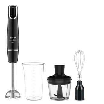 Блендер Tefal заглибний INFINY FORCE , 1000Вт, 3в1, чаша-800мл, чопер 500мл, турборежим , чорний