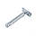 Бритва Т-подібна Pearl L-55 Chrome Closed Comb, фото 3