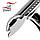 Бритва Т-подібна Pearl L-55 Chrome Closed Comb, фото 4