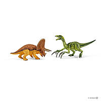 Набор Динозавры Трицератопс и Теризинозавр Schleich 42217