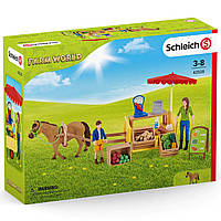 Набір пересувний фермерський ринок з конем Schleich 42528