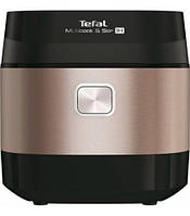 Мультиварка Tefal MultiCook & Stir, 1200Вт, чаша-5л, кнопочное управл., пластик, черно-бронз.