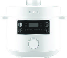 Мультиварка-скороварка Tefal Turbo Cuisine , 1000Вт, чаша-4,8л, механічне керування, пластик, білий, фото 3