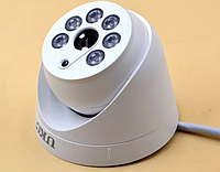 Камера для видеонаблюдения купольная проводная 4mp 3.6bs ИК подсветка CAMERA CAD Z201 AHD UKC bs