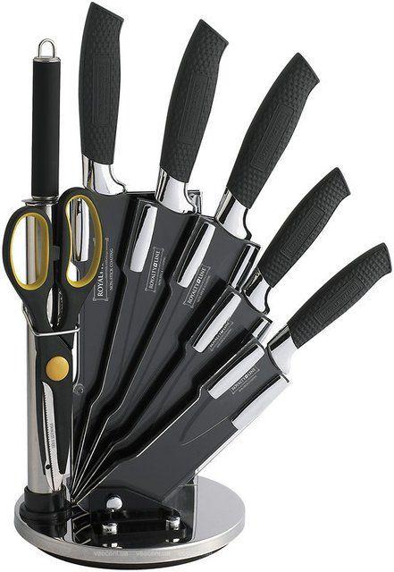 Набір ножів Royalty Line 8 предметів RL-BLK8W