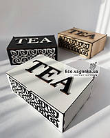Органайзер для зберігання пакетиків чаю (Біла)