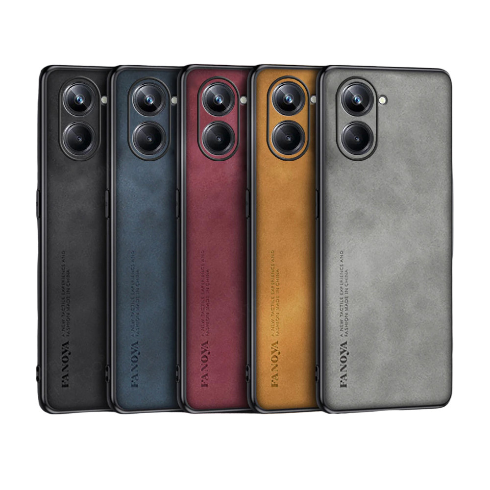 Шкіряний чохол - накладка Fanoya для Realme 10 Pro 5G, фото 1