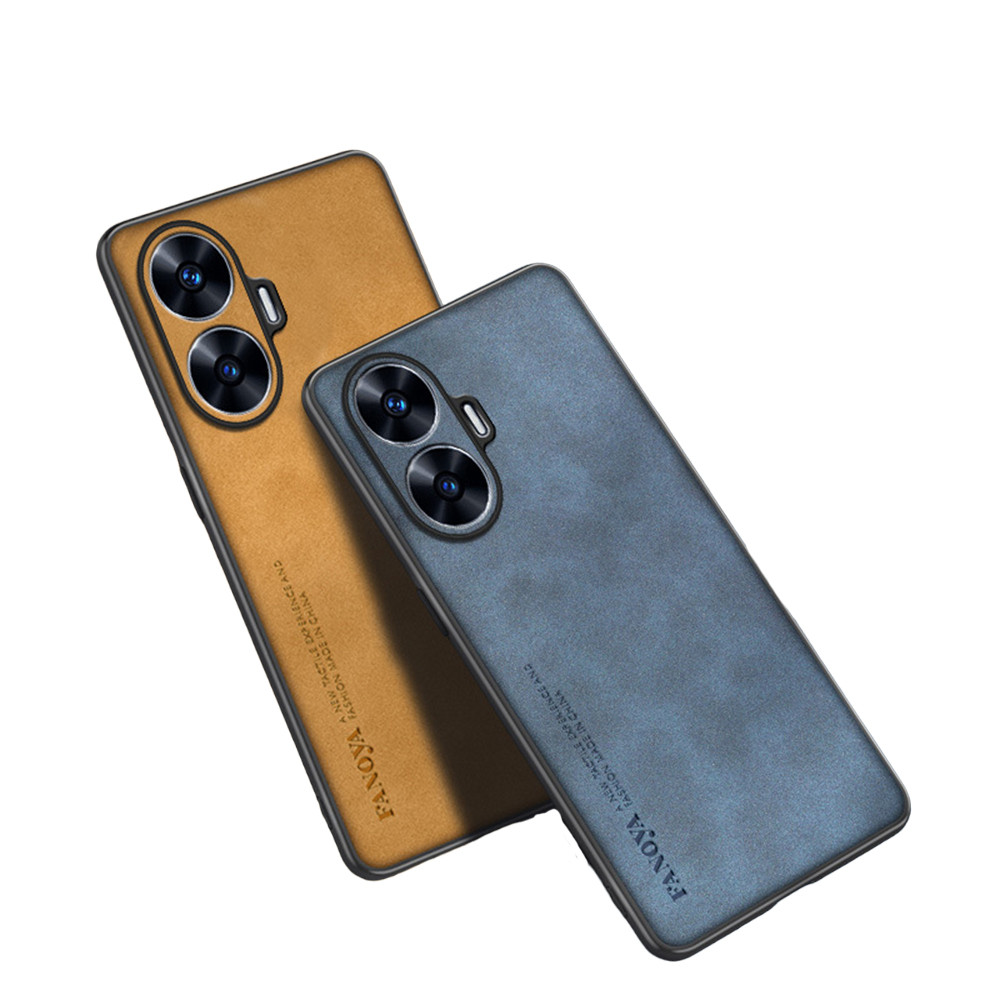 Шкіряний чохол - накладка Fanoya для Realme C55, фото 1