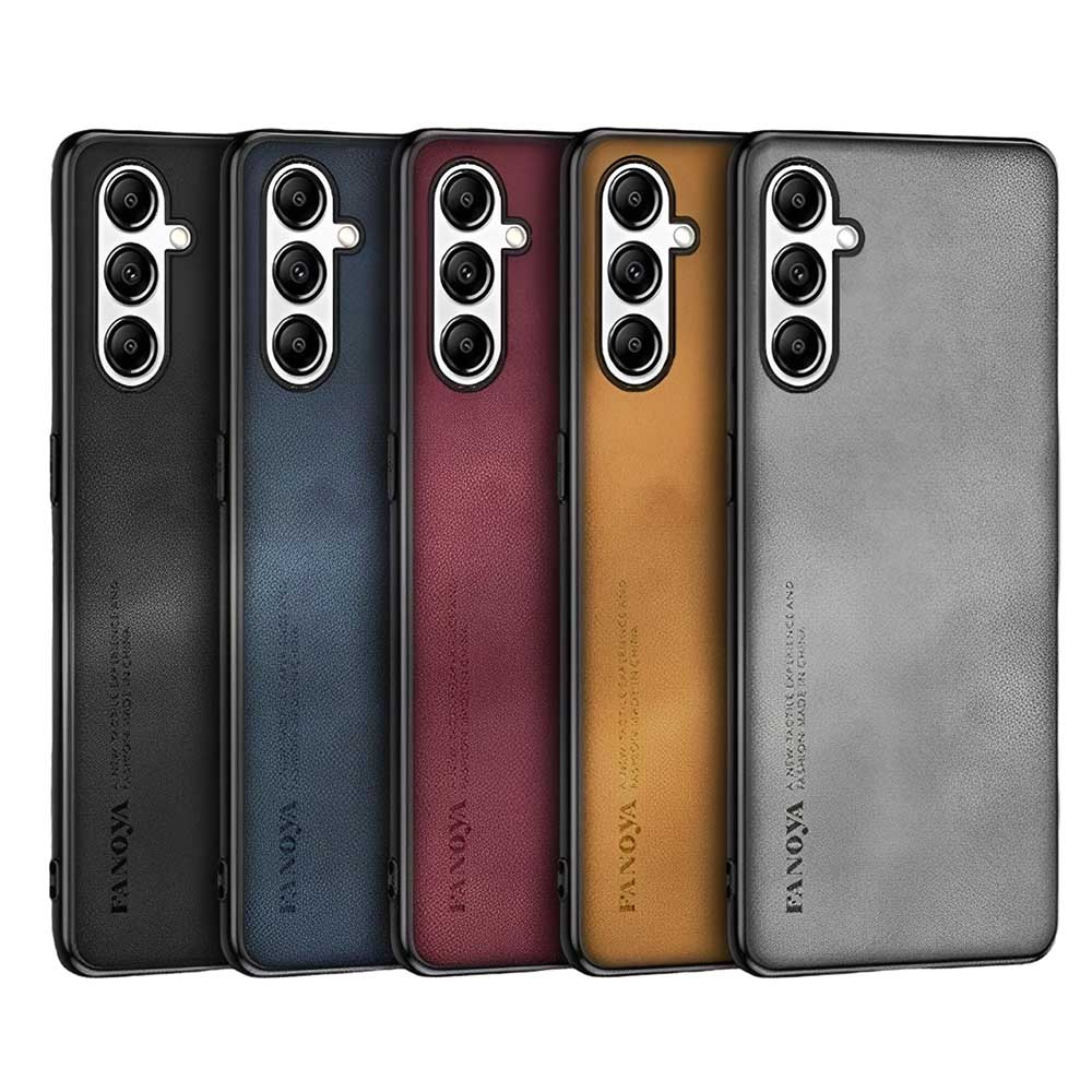 Шкіряний чохол - накладка Fanoya для Samsung Galaxy A24 4G, фото 1