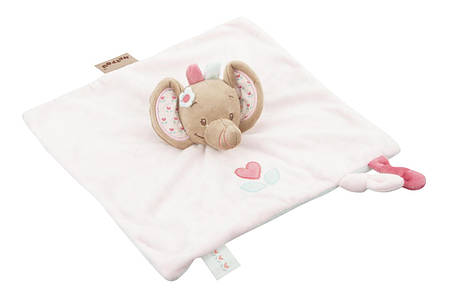 Комфортер слоник Nattou — Розі, фото 1