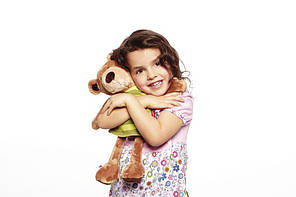 М’яка іграшка sigikid — Ведмедик у платті, 40 см, фото 3