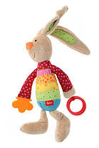 М’яка іграшка sigikid — Кролик із брязкальцем, 26 см, фото 2