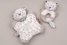 Брязкальце-кільце Nattou — Леопард Лея, фото 3