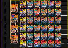 Машинка-трансформер Flip Cars 2 в 1 Монстр-трак Вовк, фото 3