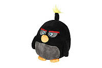 Мягкая игрушка Angry Birds Little Plush Бомб (Bomb)