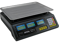 Весы торговые электронные со счетчиком цены Crystal CT-500 до 50 кг