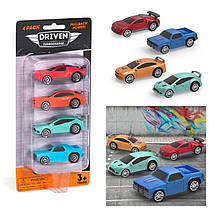 Набір машинок DRIVEN Turbocharge 4 од. блістер, фото 4